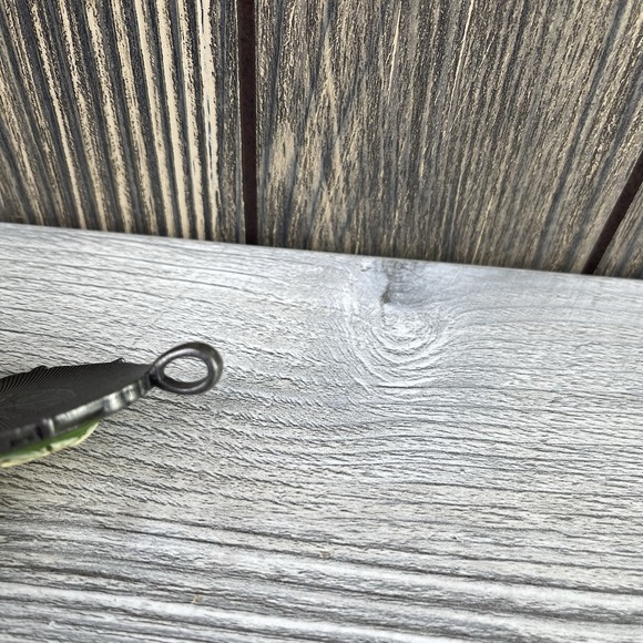 Vintage Silver Tone Green Carved Victorian Cameo Pendant 2.3" - Picture 10 of 16